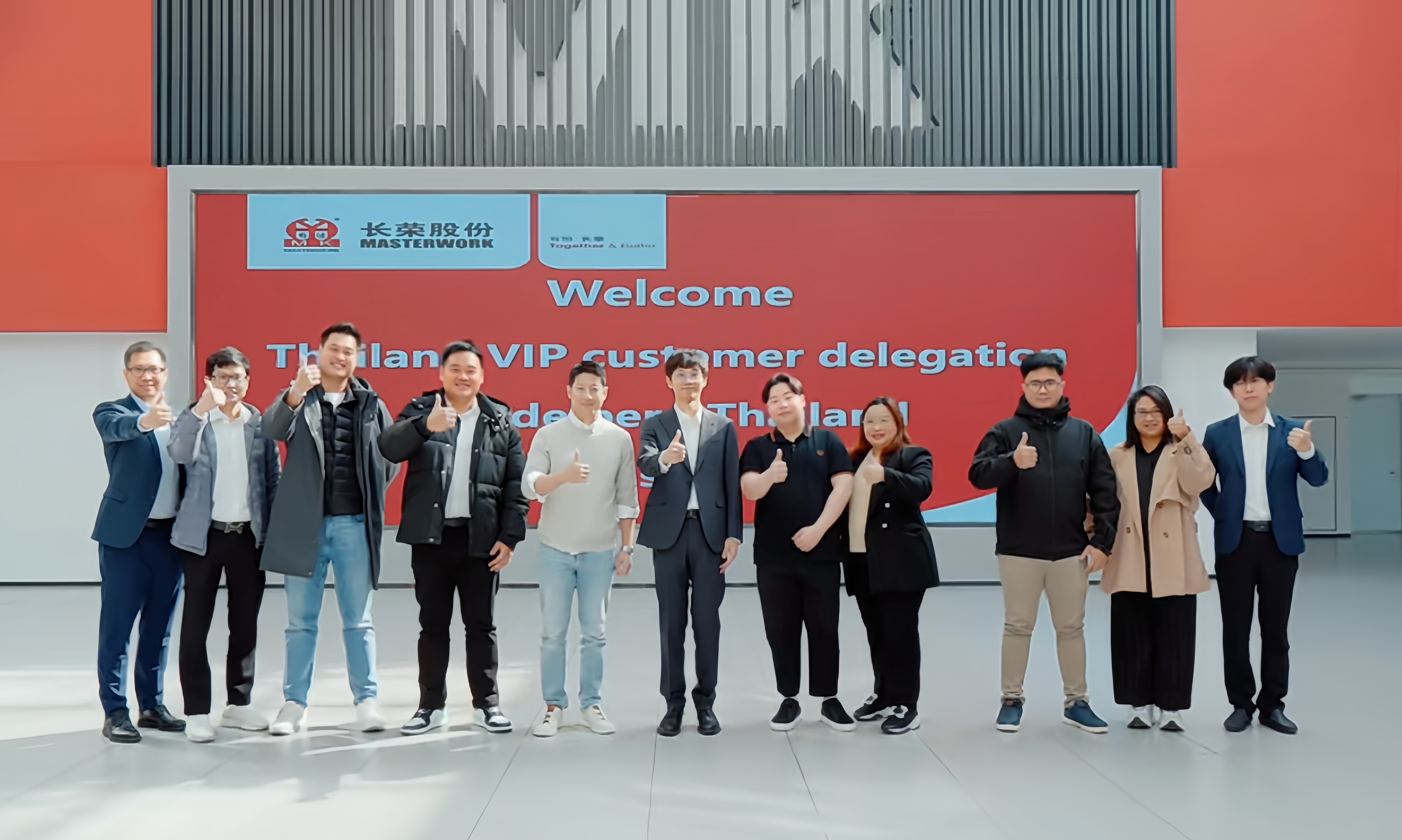 海德堡泰国客户团打卡CQ9集团，扩大“国际伴侣圈”